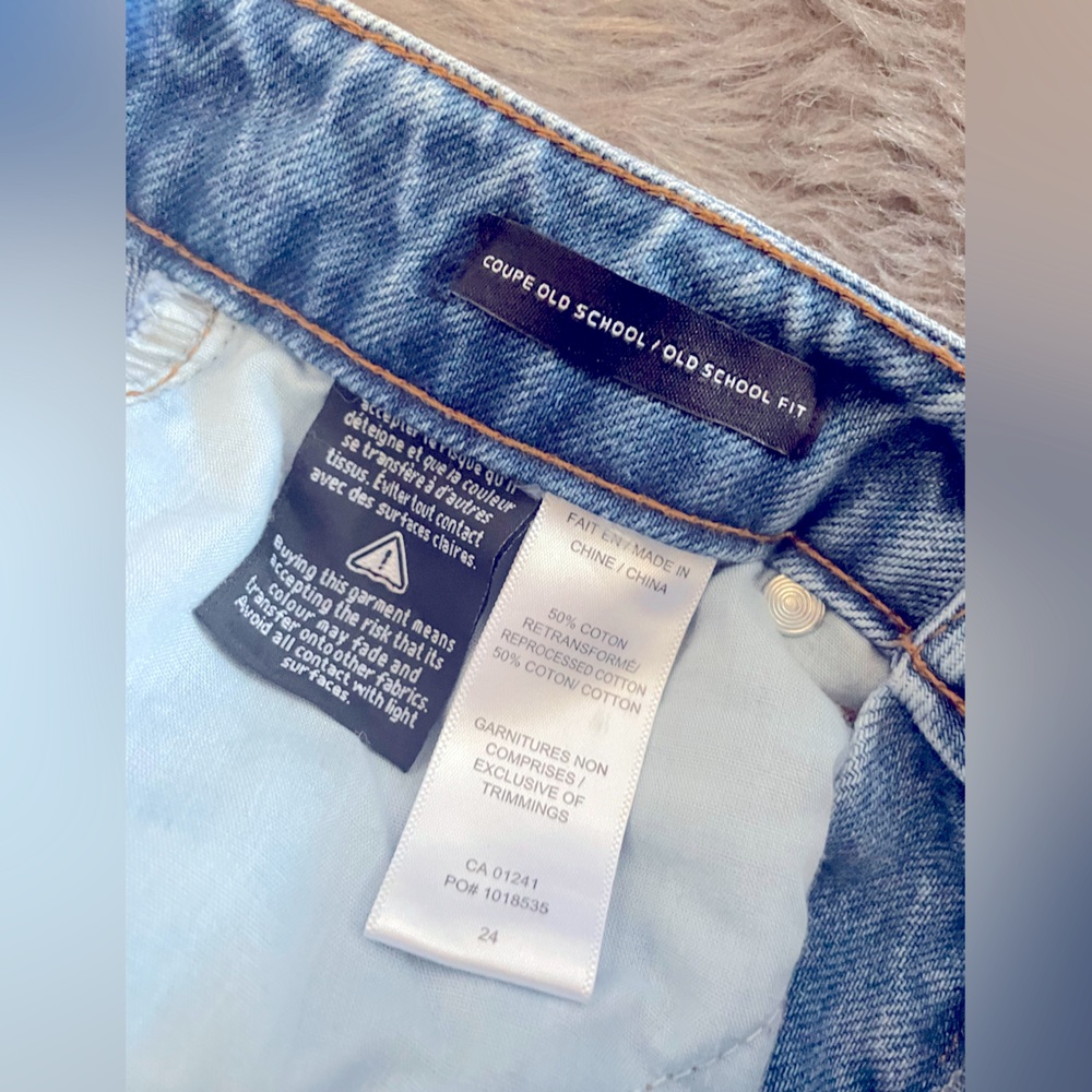 Women’s High Waisted “ Old School “ Fit Jeans ( 24 ) - Picture 3 of 5